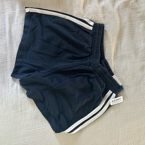 Old Navy Dark Blue Shorts with White Trim - Picture 1 of 1